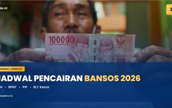 Jadwal Pencairan Bansos 2026 Lengkap Per Bulan untuk Bansos PKH, BPNT, PIP, BLT Kesra