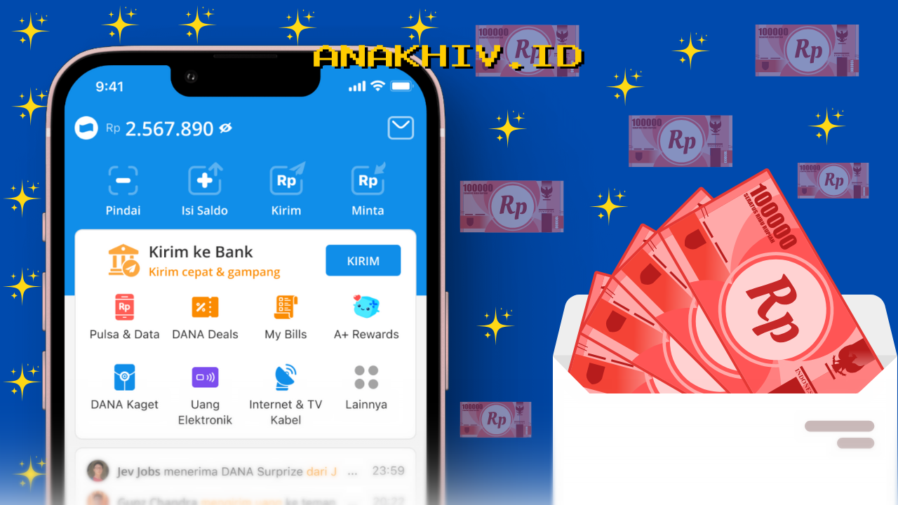 2 Tutorial Klaim Saldo DANA Gratis Rp321.000 Sore Ini Lewat HP, Siap-Siap Dapat Cuan Spesial Ramadhan!