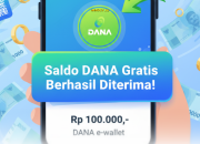 Cara Mudah Dapatkan Saldo DANA Gratis Rp321.000 Langsung ke Dompet Digital, Cuma Pakai HP!