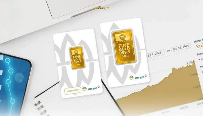 Emas Antam Melonjak Rp4.000 Hari Ini, Simak Update Harga Terbaru!