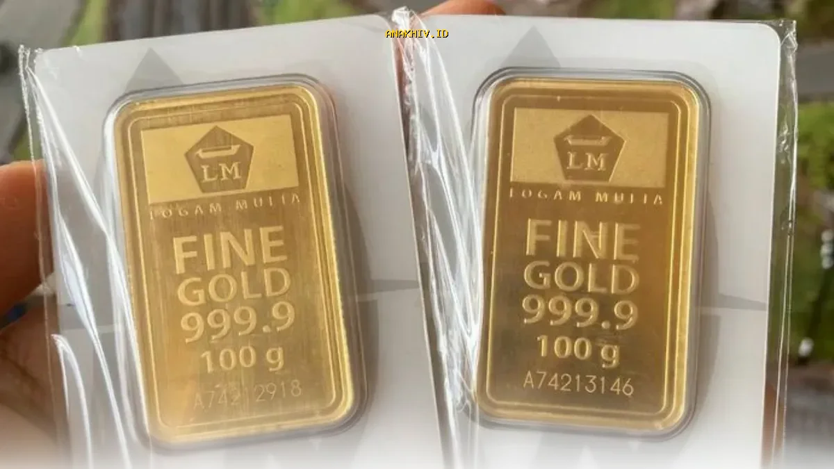 Emas Antam Melonjak Tajam Hari Ini, Simak Pergerakan Harganya yang Menggelegar!