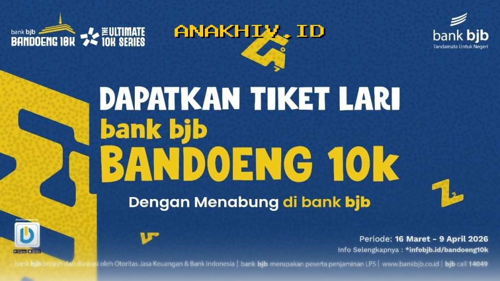 Bandoeng 10K Kini Lebih Mudah, Begini Cara Menabung Ala Bank bjb yang Bikin Kamu Semangat Lari!
