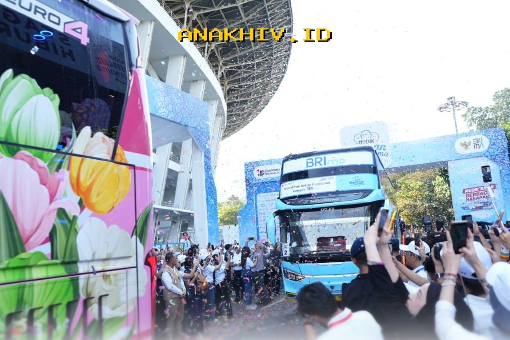 BRI Sukses Antarkan 12.352 Pemudik Pulang Kampung dengan 238 Bus, Perjalanan Aman dan Nyaman Terjamin!