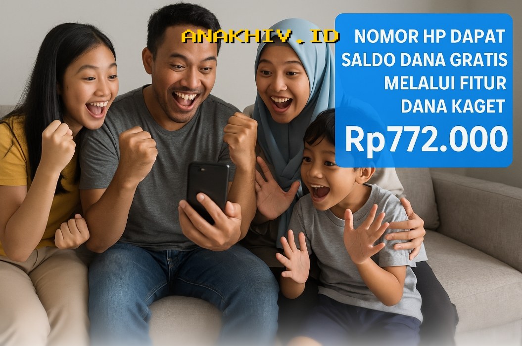 DANA Kaget Siap Bagikan Saldo Gratis Rp432.000 ke Nomor HP Kamu Hari Ini, Begini Cara Dapatkannya!