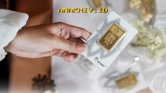 Emas Antam Anjlok Drastis Jelang Lebaran, Harga per Gramnya Turun Jadi Rp2,943 Juta!