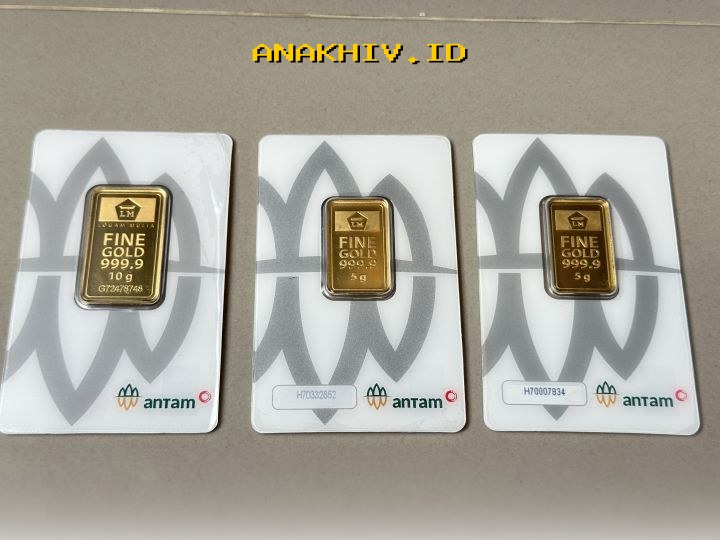 Emas Antam Anjlok, Harga Per Gram Kini Hanya Rp2,992 Juta!