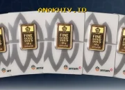 Emas Antam Melonjak Tajam Hari Ini, Naik Rp40.000 per Gram!