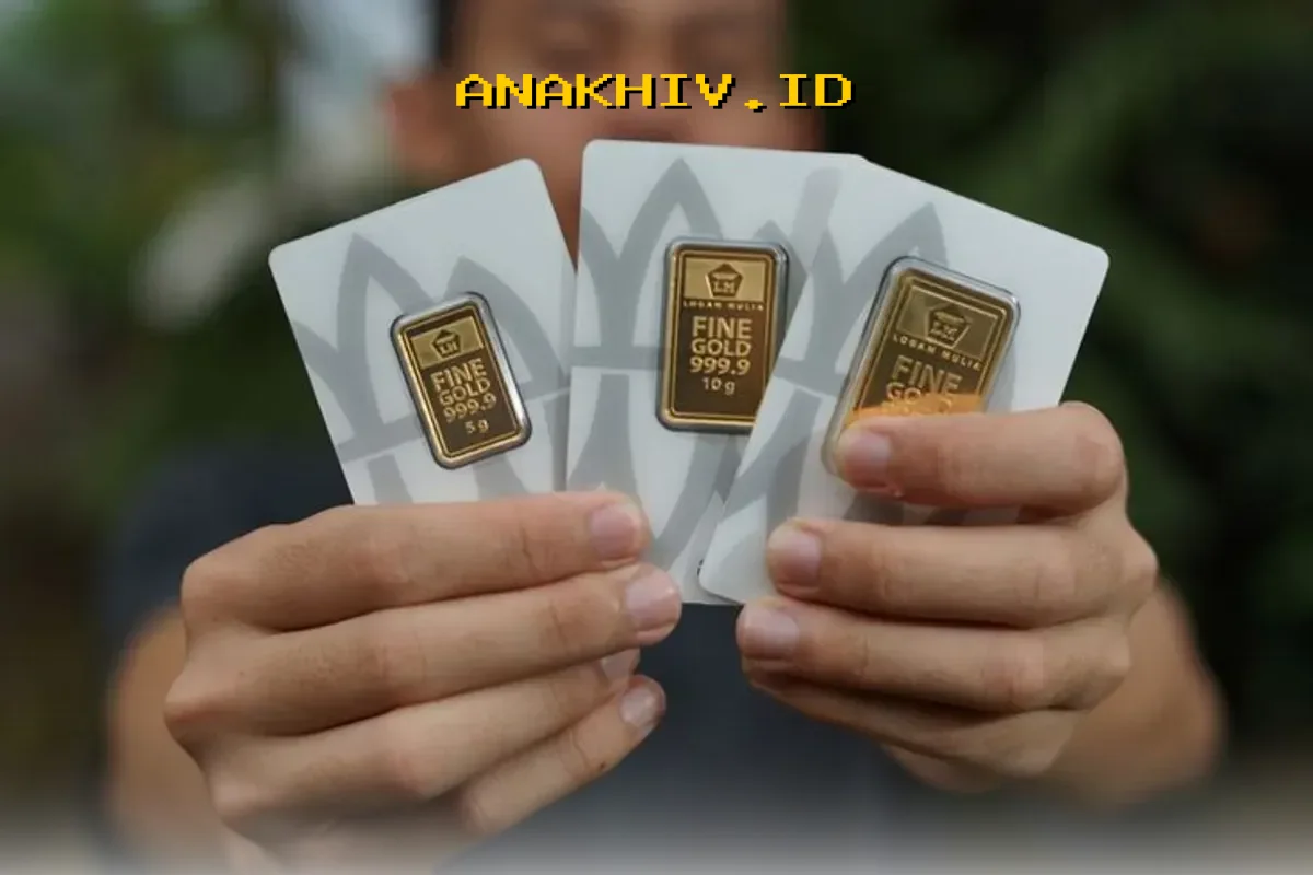 Emas Antam Melonjak Tajam Hari Ini, Simak Harga Terbaru Per Gramnya!