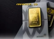 Harga Emas Antam Tetap Stabil, Namun Harga Buyback Mengalami Penurunan!