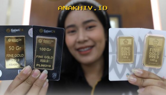 Harga Emas UBS dan Galeri 24 di Pegadaian Hari Ini, Simak Rincian Lengkapnya!