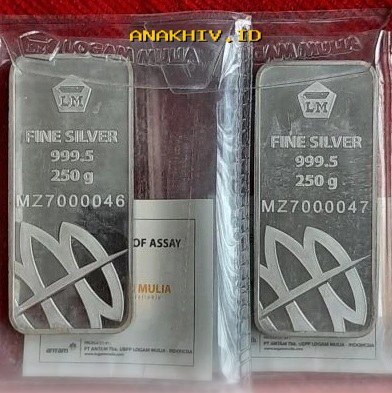 Harga Perak Antam Anjlok Tajam, Kini Hanya Rp46.650 per Gram!