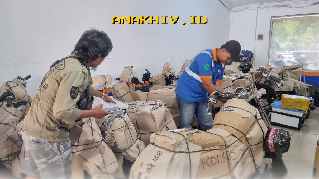 Meningkatnya Permintaan Pengiriman Sepeda Motor Jelang Libur Lebaran!