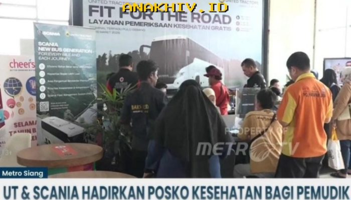 Posko Kesehatan dari United Tractors dan Scania Siap Melayani Pemudik di Pulo Gebang Jelang Lebaran!