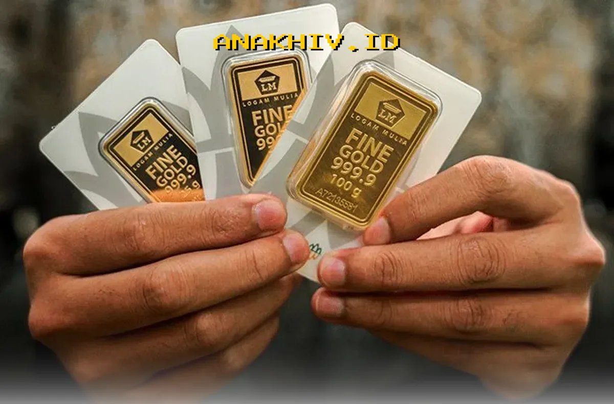 Emas Antam Anjlok Rp25.000 per Gram Hari Ini, Ini Kata Pakar!