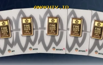 Emas Antam Melonjak Tajam Jumat Ini, Harga Tembus Rp7.000 Lebih Mahal per Gram!