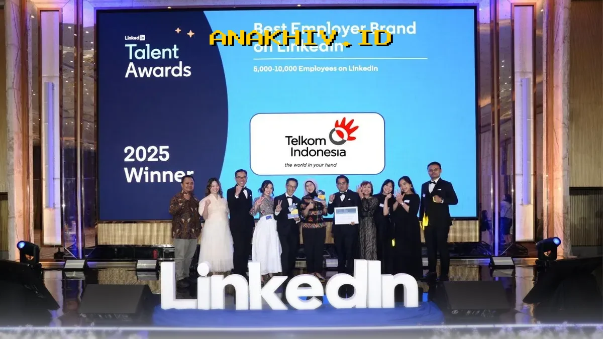 TelkomGroup Raih Penghargaan Bergengsi LinkedIn Talent Awards 2025!