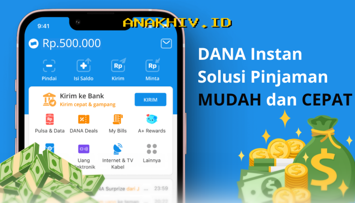 Cara Mudah Pinjam Uang di DANA Instan Tanpa KTP, Cek Syaratnya!