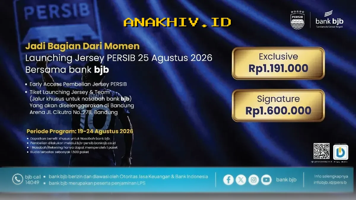 Nasabah Bank bjb Kejutkan Penggemar Persib dengan Akses Eksklusif Pembelian Jersey Edisi 2026-2027!
